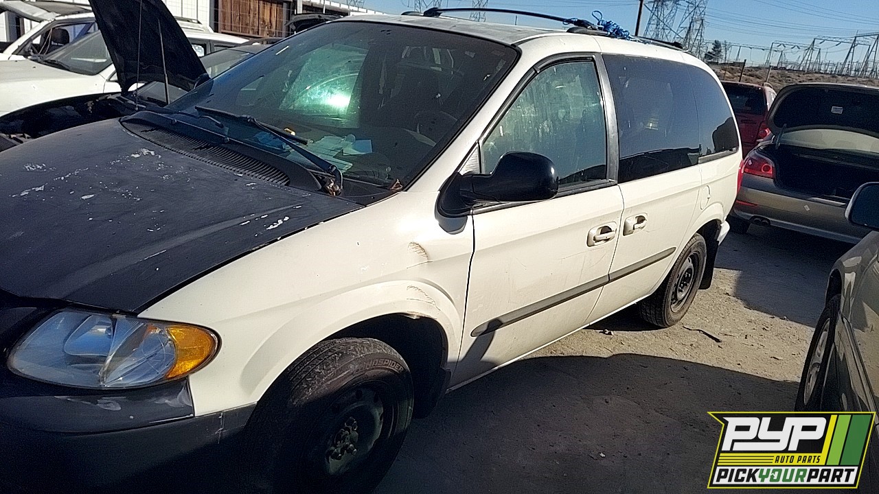 2002 DODGE CARAVAN available for parts