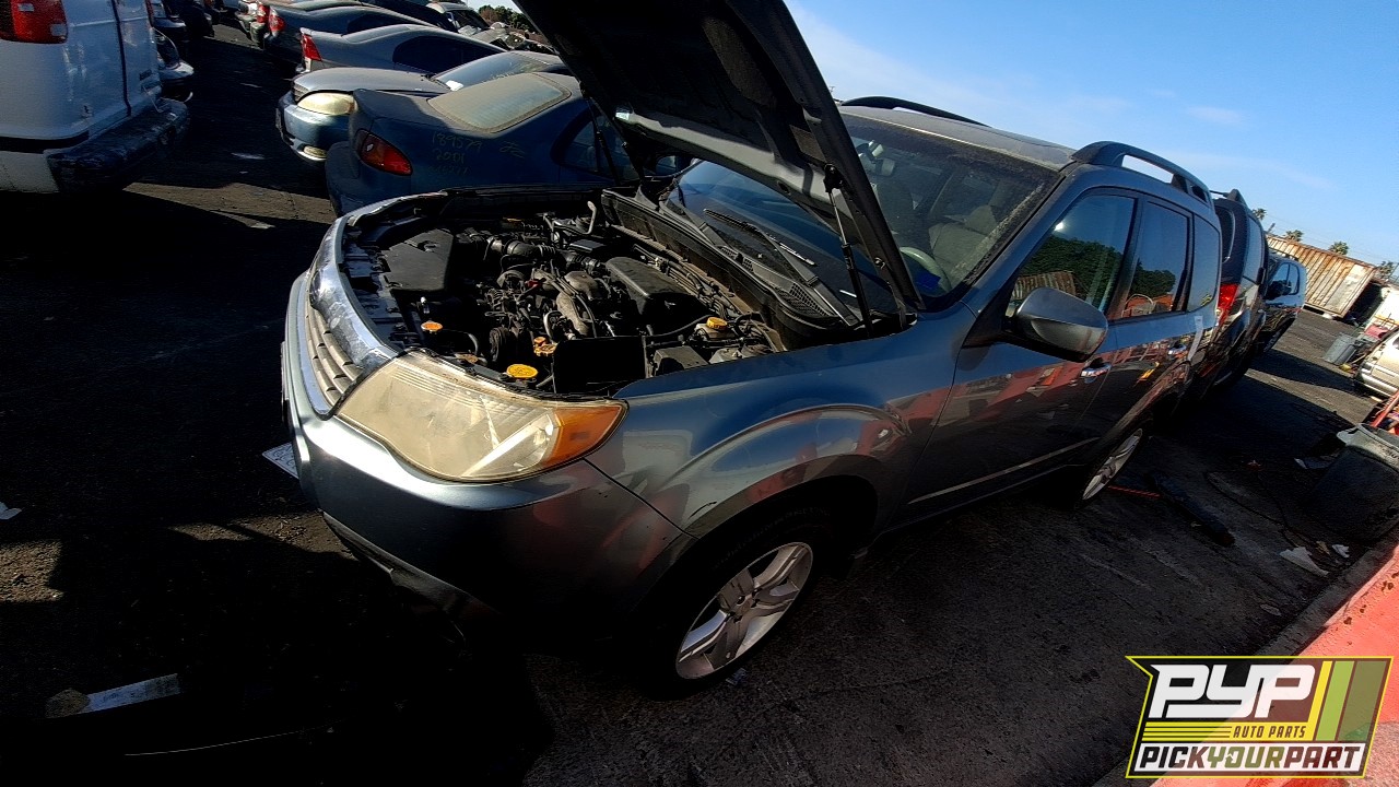 2009 SUBARU FORESTER partes disponibles