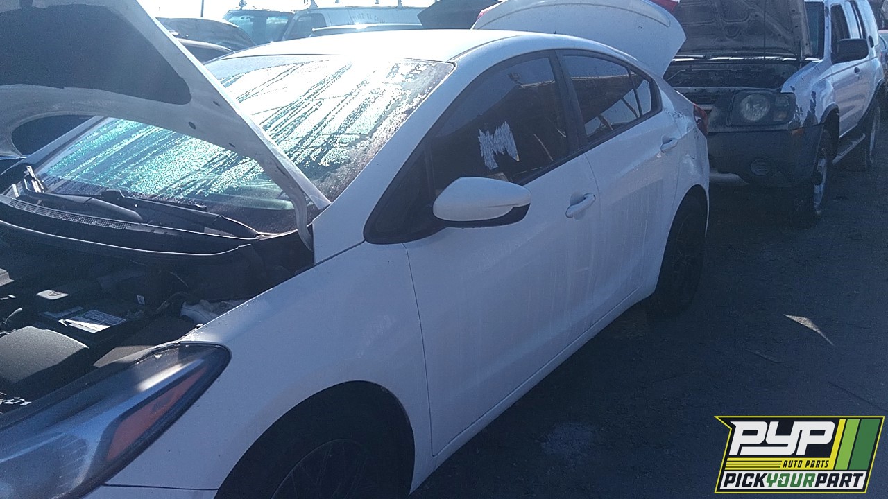 2017 KIA FORTE partes disponibles