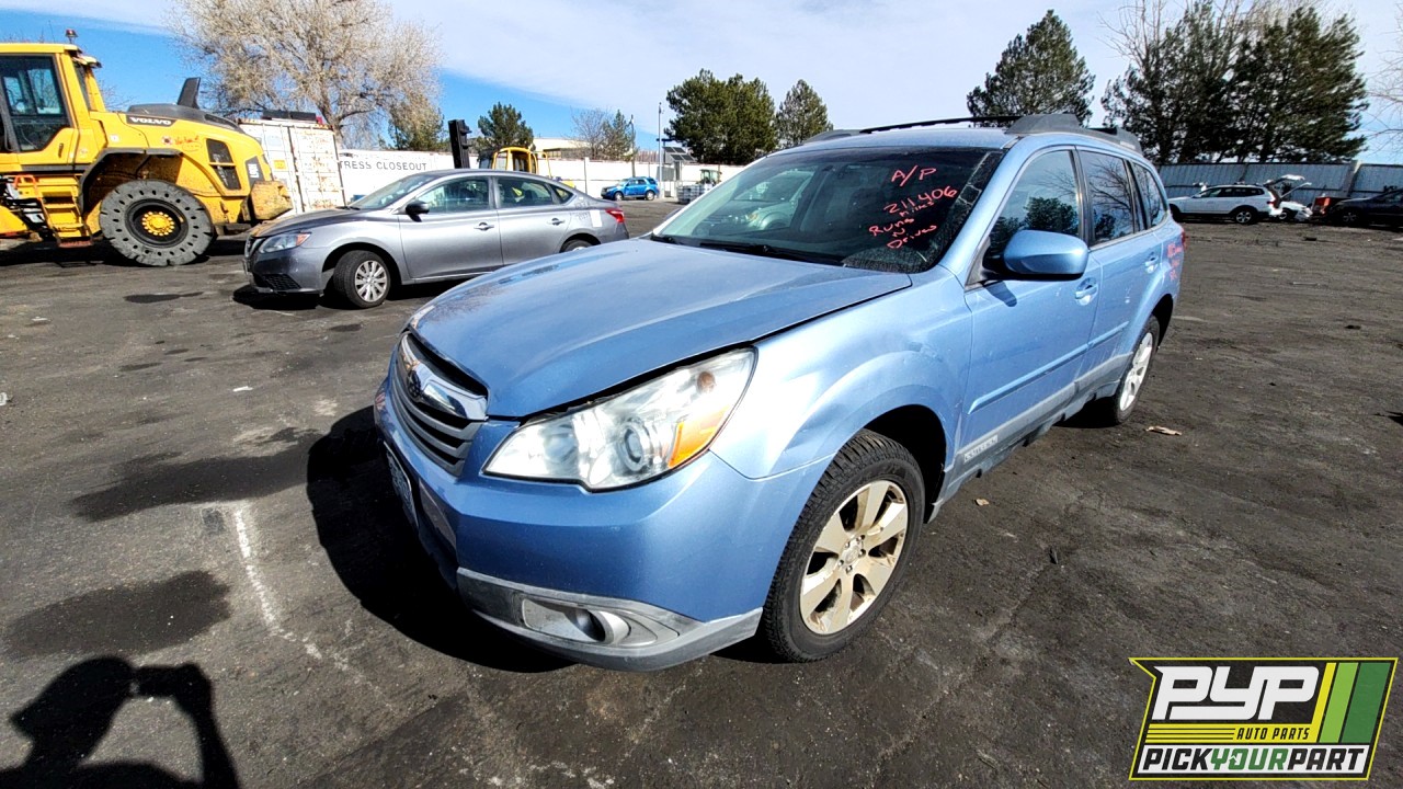 2011 SUBARU OUTBACK available for parts