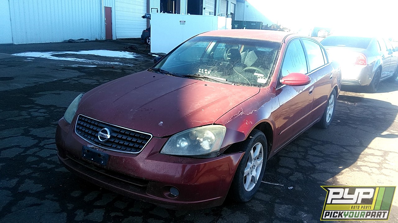 2005 NISSAN ALTIMA partes disponibles