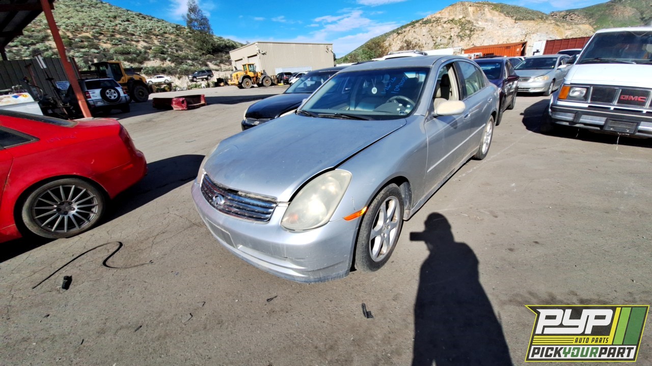 2003 INFINITI G35 available for parts