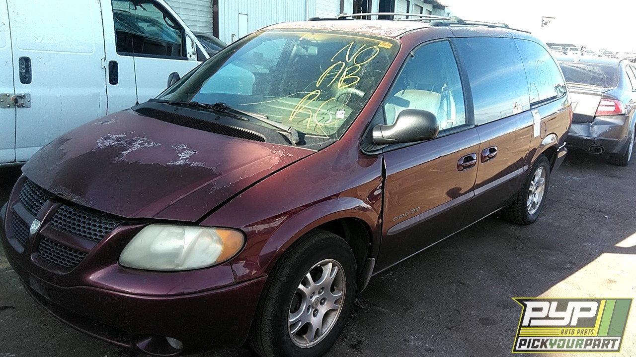 2001 DODGE GRAND CARAVAN partes disponibles