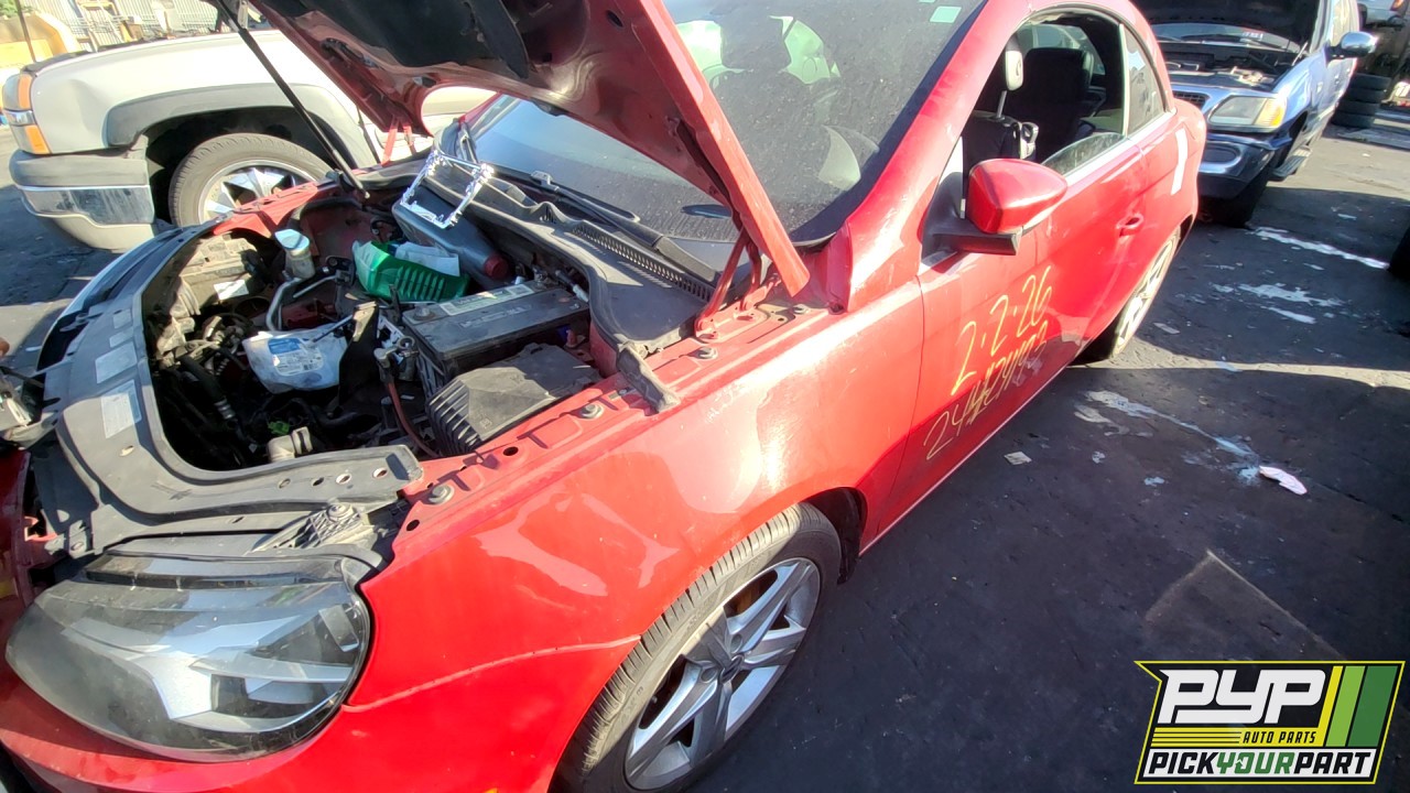 2012 VOLKSWAGEN EOS partes disponibles