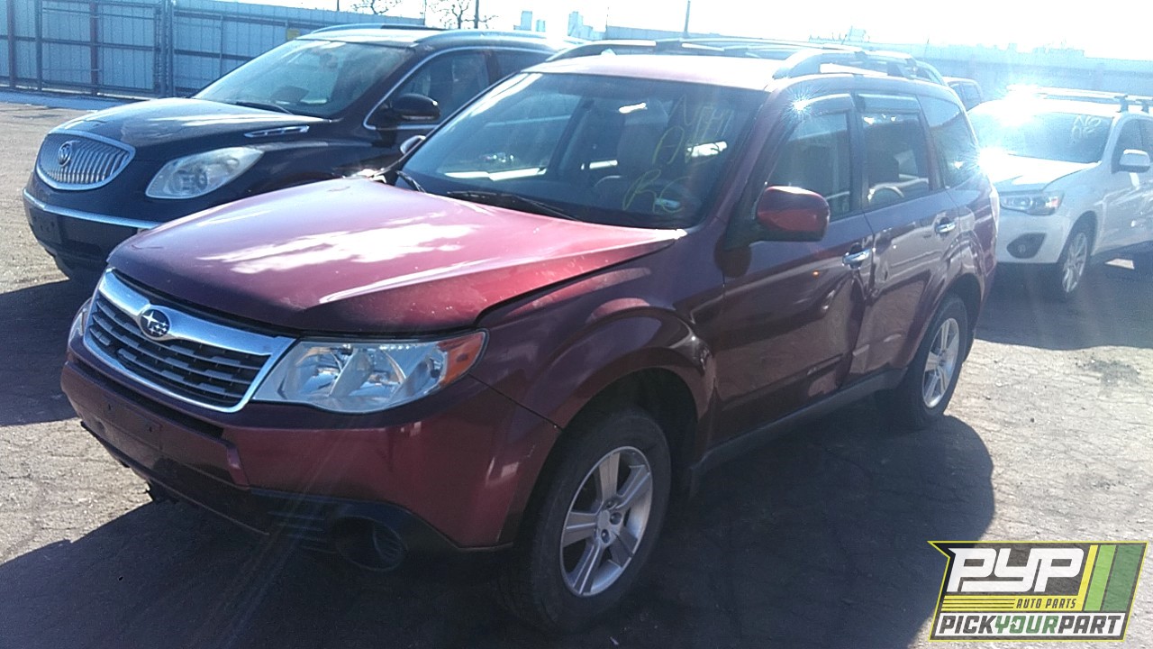 2010 SUBARU FORESTER partes disponibles