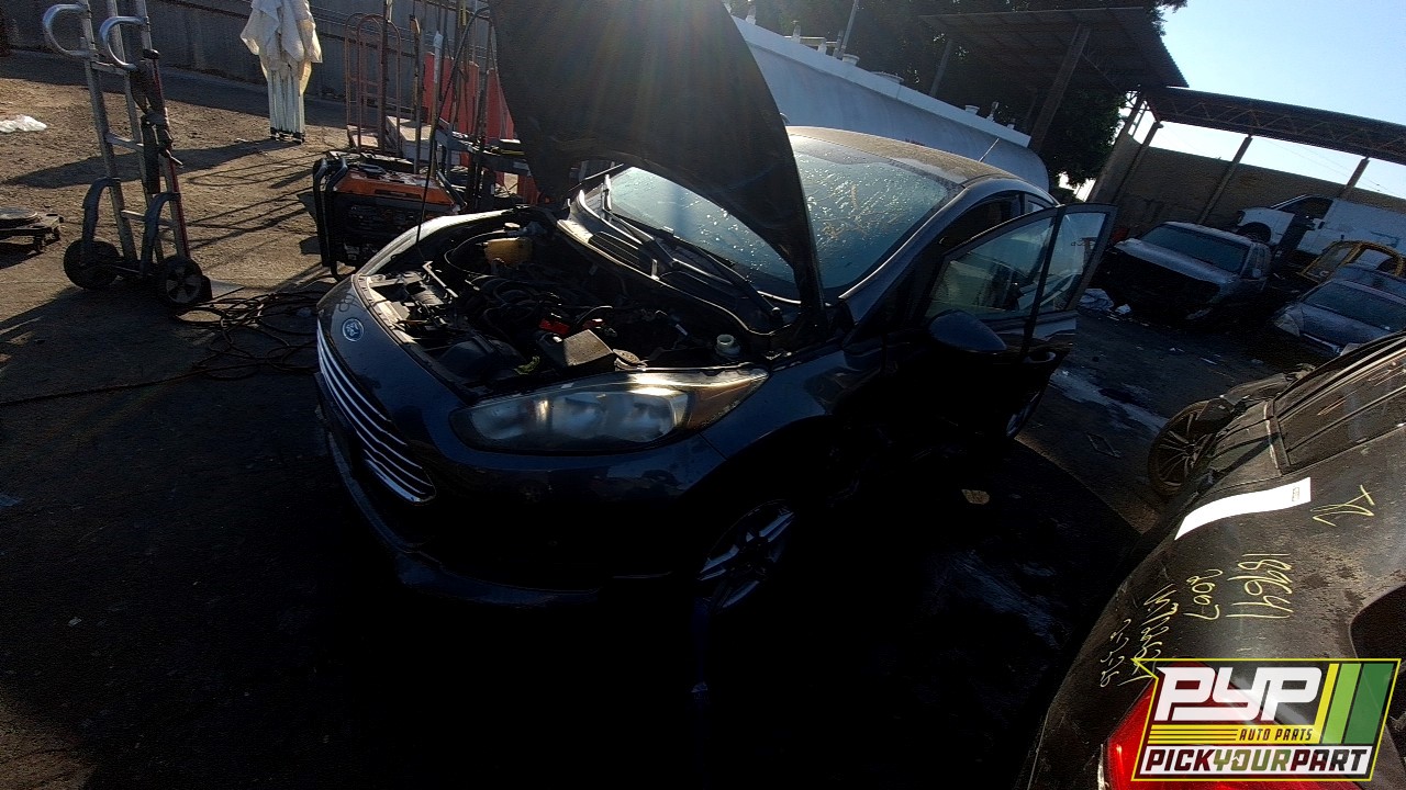 2018 FORD FIESTA partes disponibles