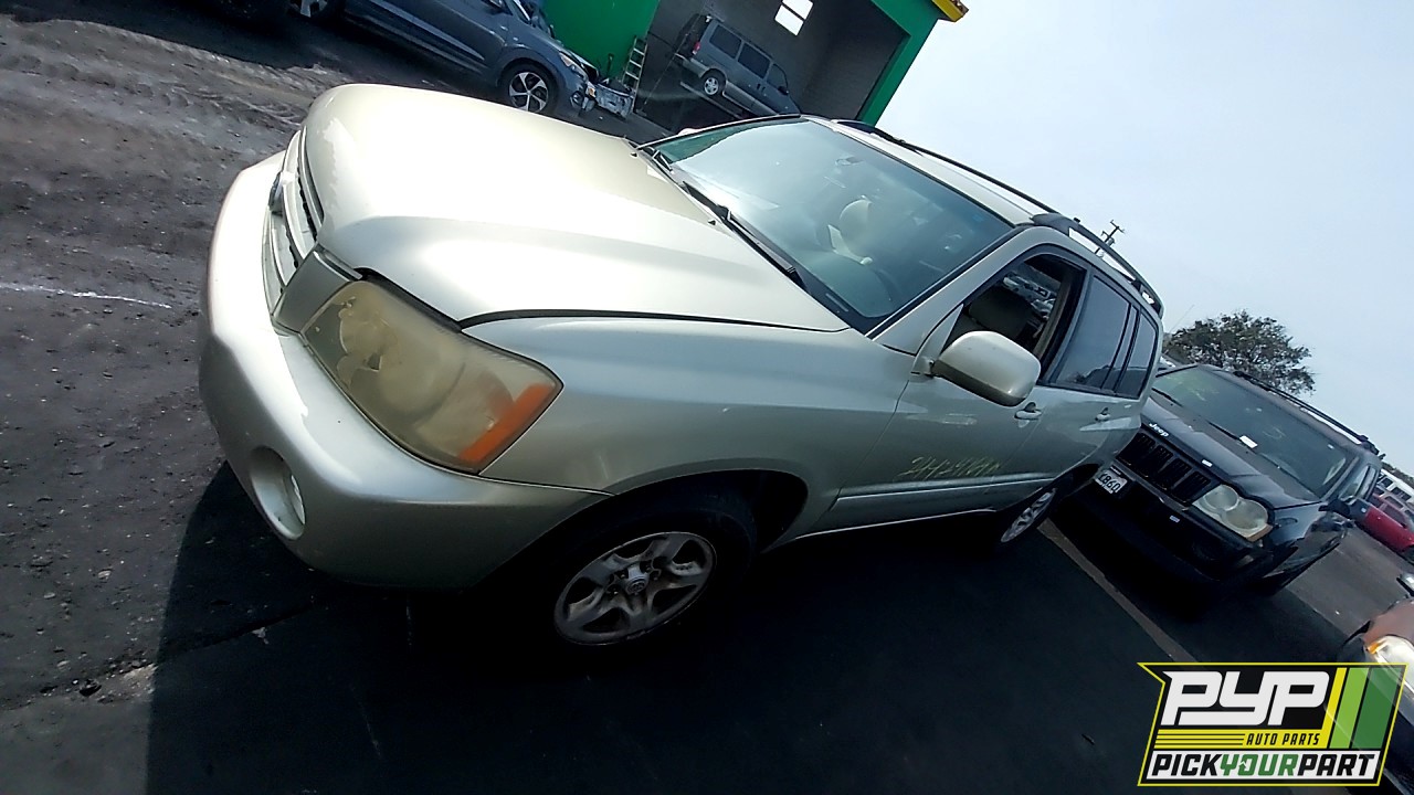 2003 TOYOTA HIGHLANDER partes disponibles