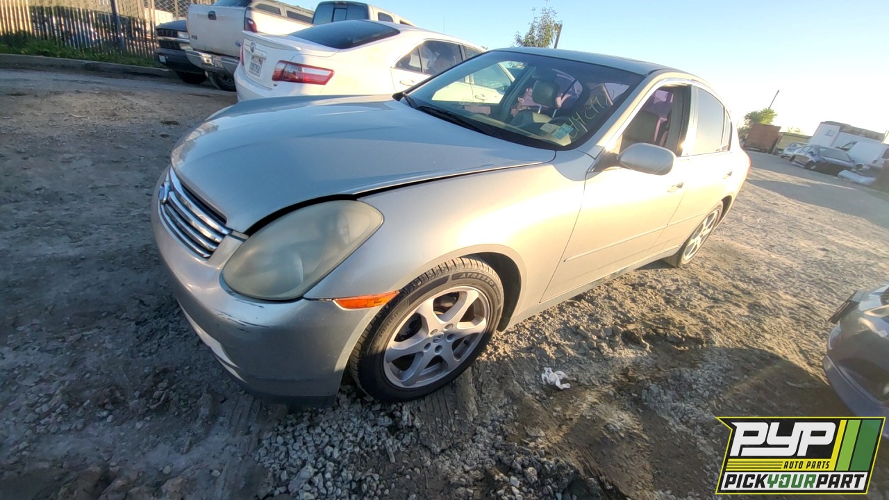 2003 INFINITI G35 available for parts