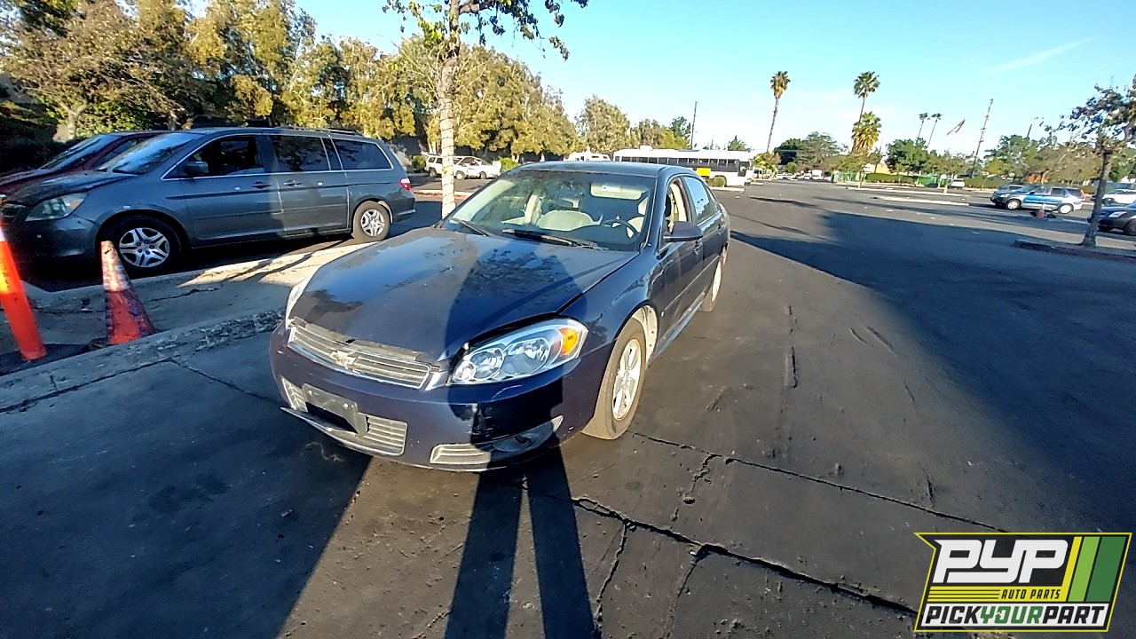 2010 CHEVROLET IMPALA partes disponibles
