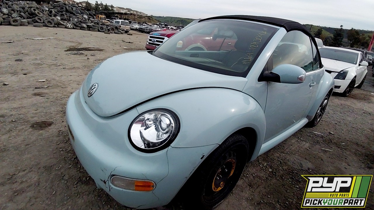 2005 VOLKSWAGEN BEETLE partes disponibles