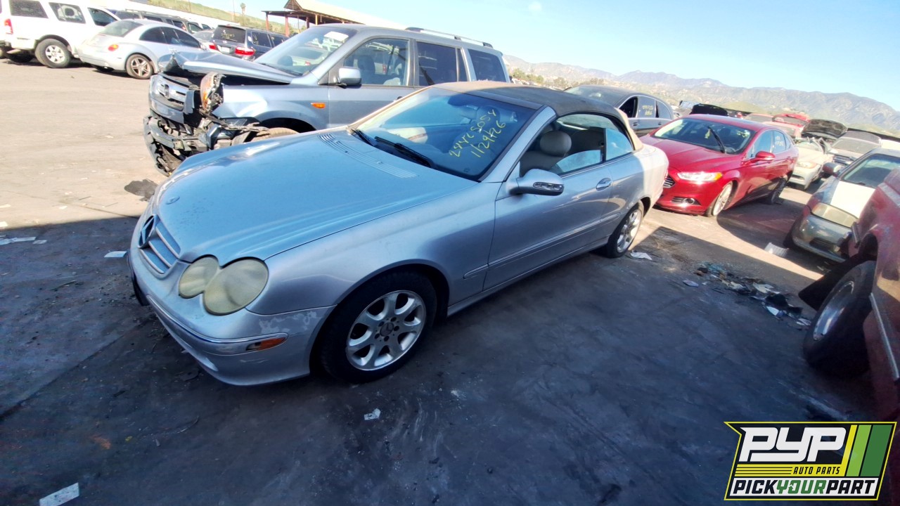2004 MERCEDES-BENZ CLK320 partes disponibles