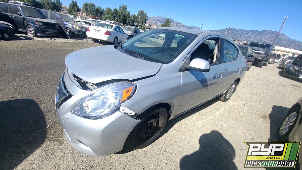 2014 NISSAN VERSA partes disponibles