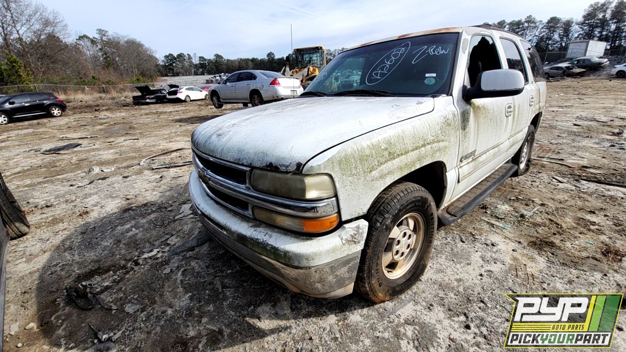 2001 CHEVROLET TAHOE available for parts