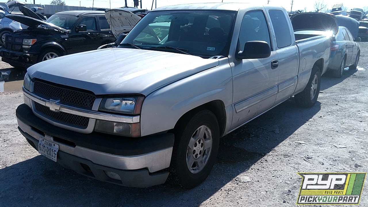 2005 CHEVROLET SILVERADO 1500 partes disponibles