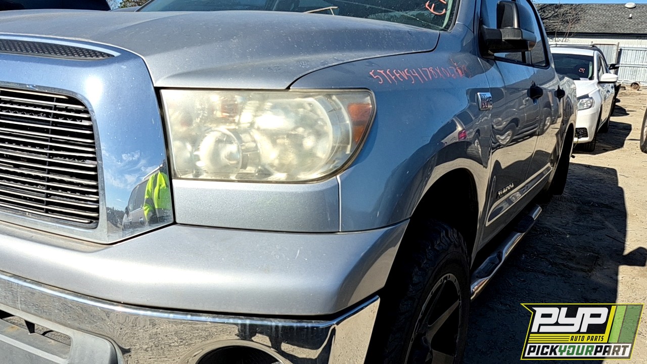 2008 TOYOTA TUNDRA partes disponibles