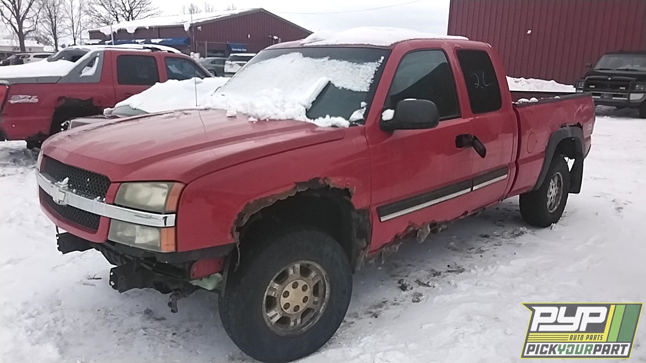 2004 CHEVROLET SILVERADO 1500 partes disponibles