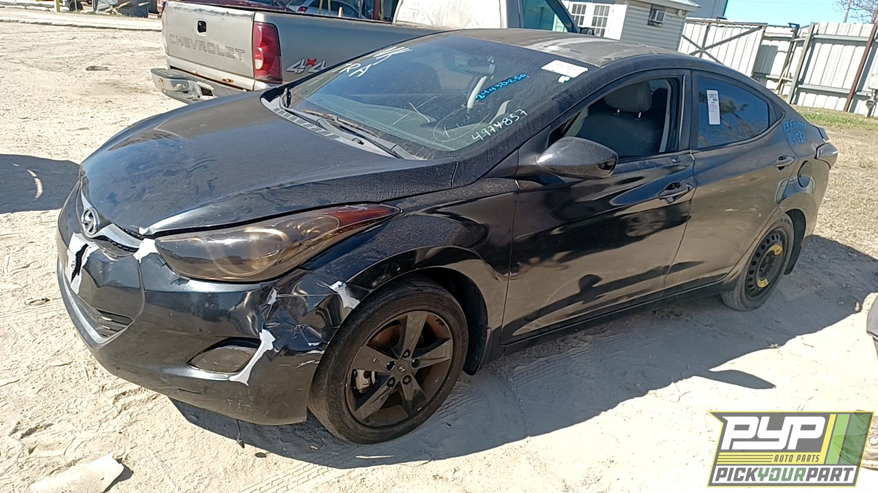 2013 HYUNDAI ELANTRA partes disponibles