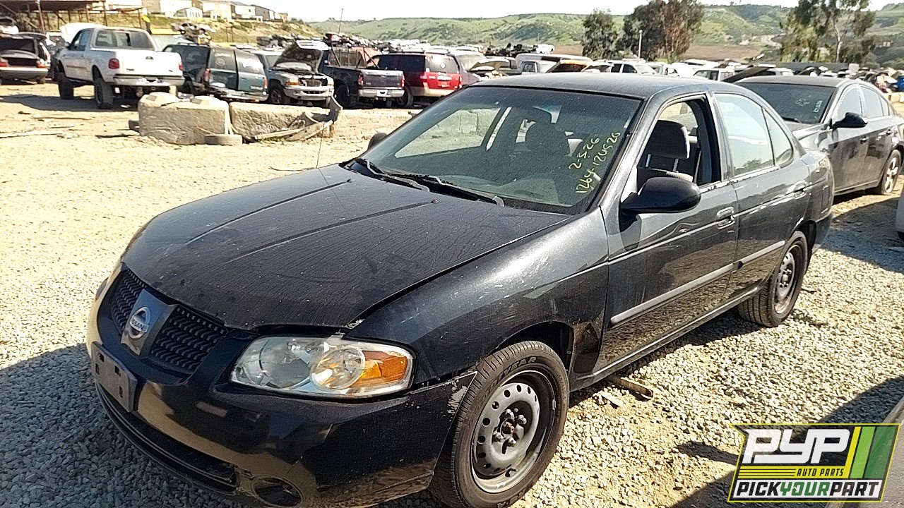 2005 NISSAN SENTRA partes disponibles