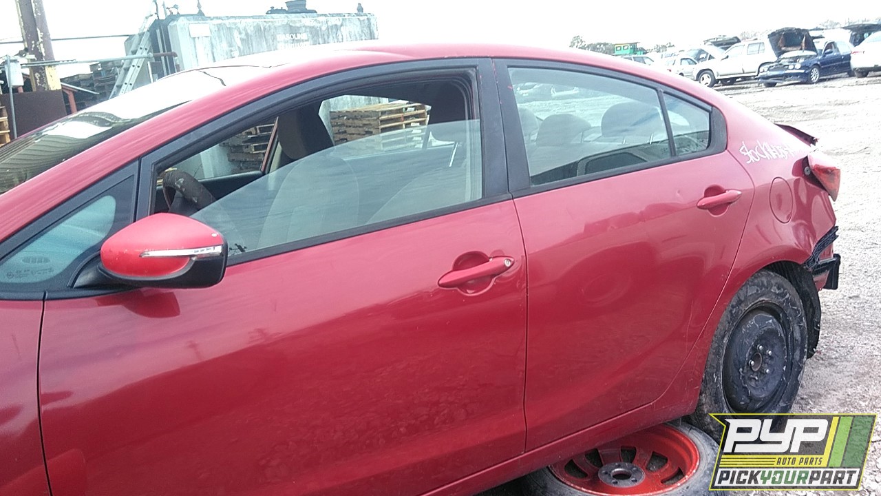 2014 KIA FORTE partes disponibles