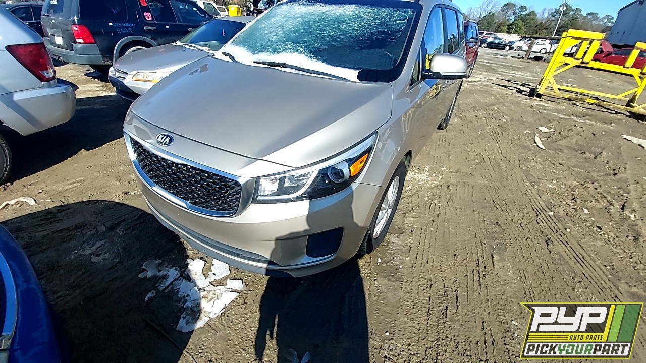 2017 KIA SEDONA available for parts