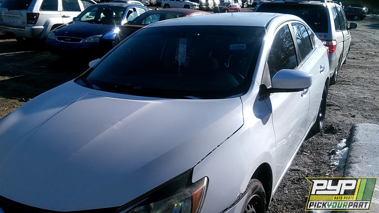 2017 NISSAN SENTRA partes disponibles
