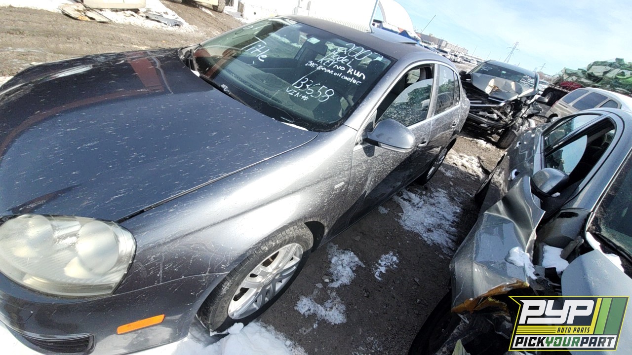 2007 VOLKSWAGEN JETTA partes disponibles