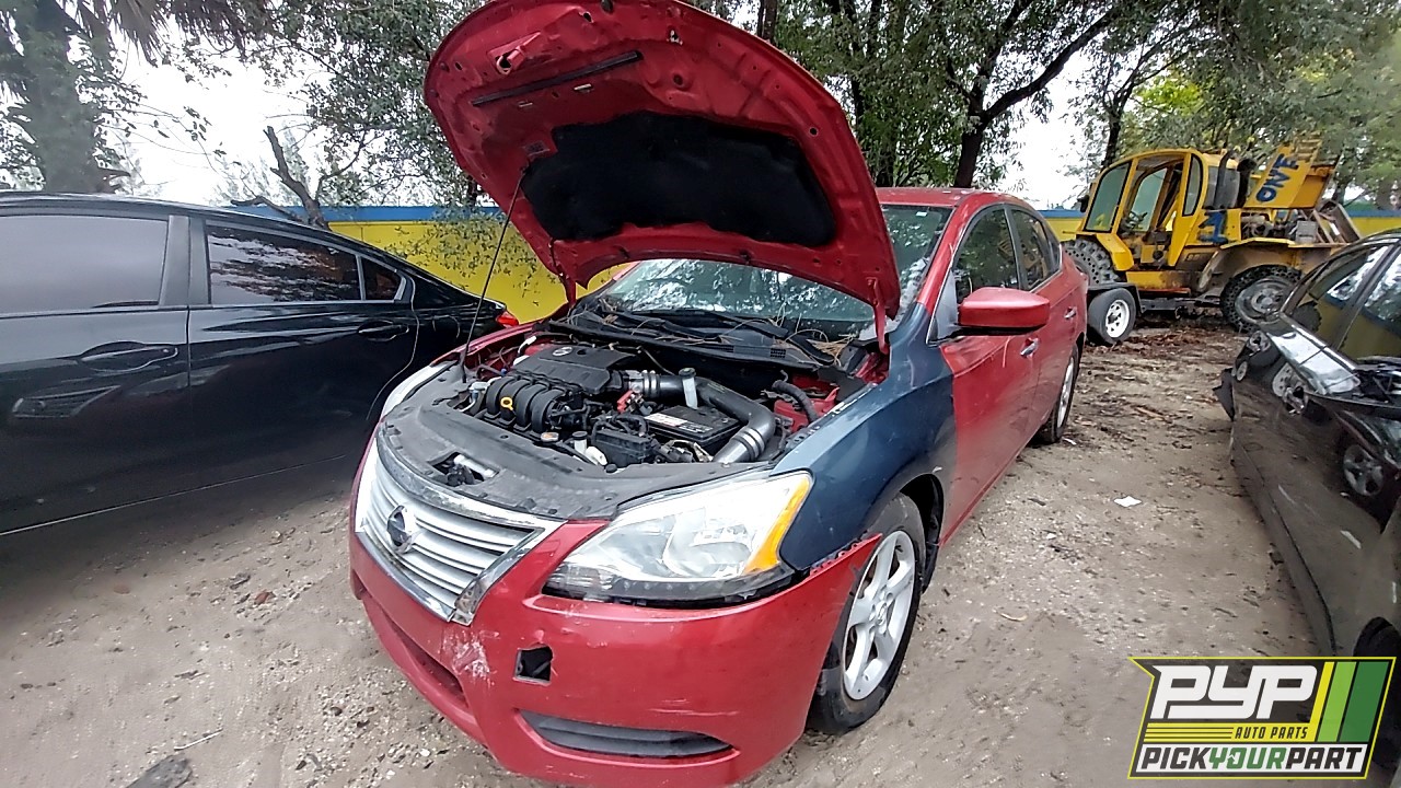 2014 NISSAN SENTRA partes disponibles