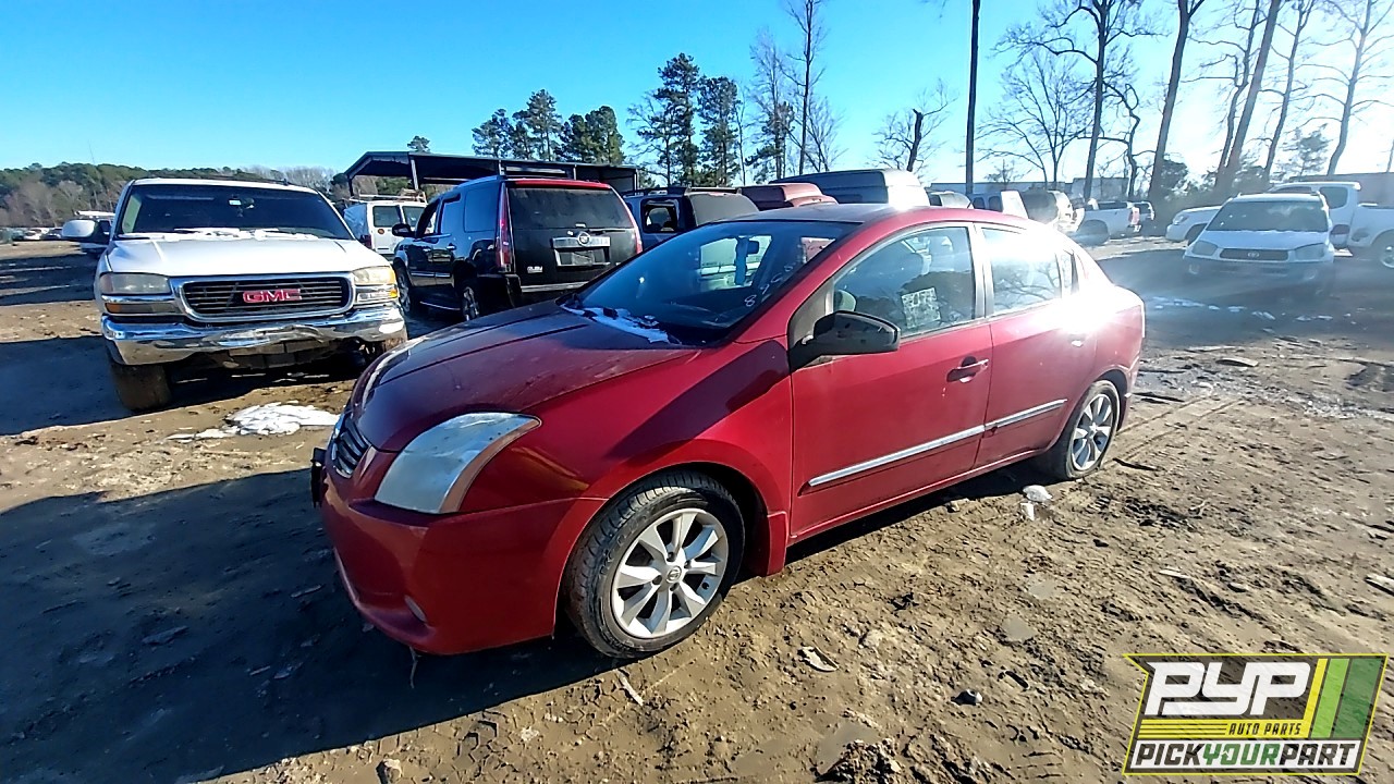 2010 NISSAN SENTRA partes disponibles