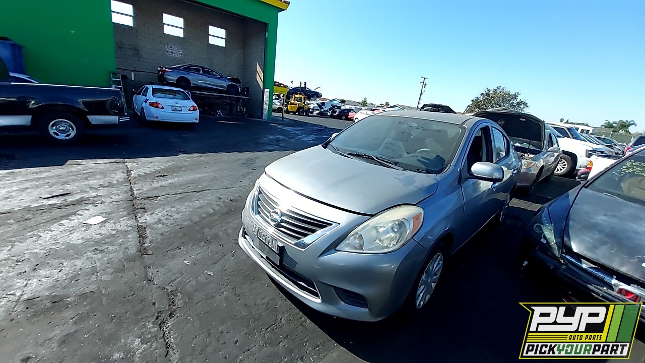 2013 NISSAN VERSA partes disponibles