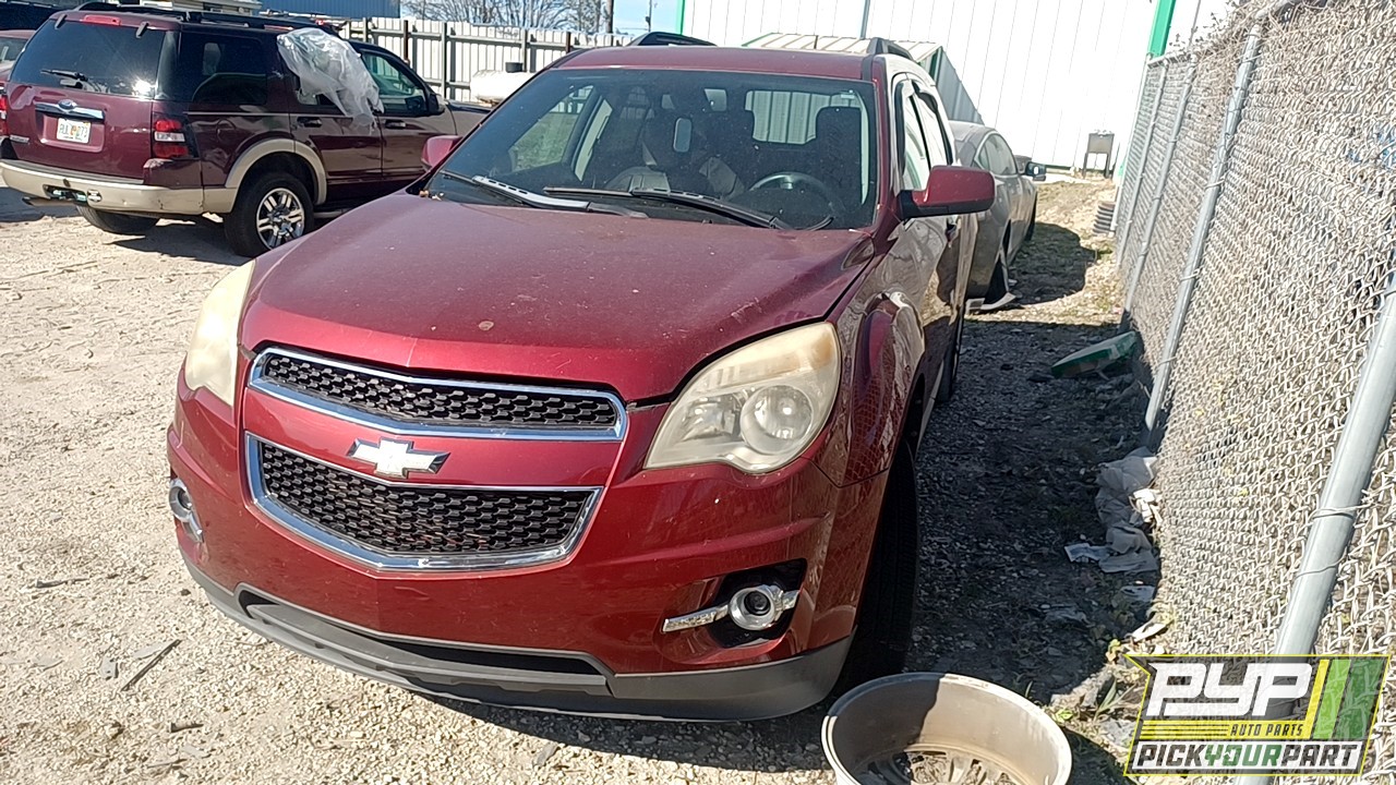 2011 CHEVROLET EQUINOX partes disponibles