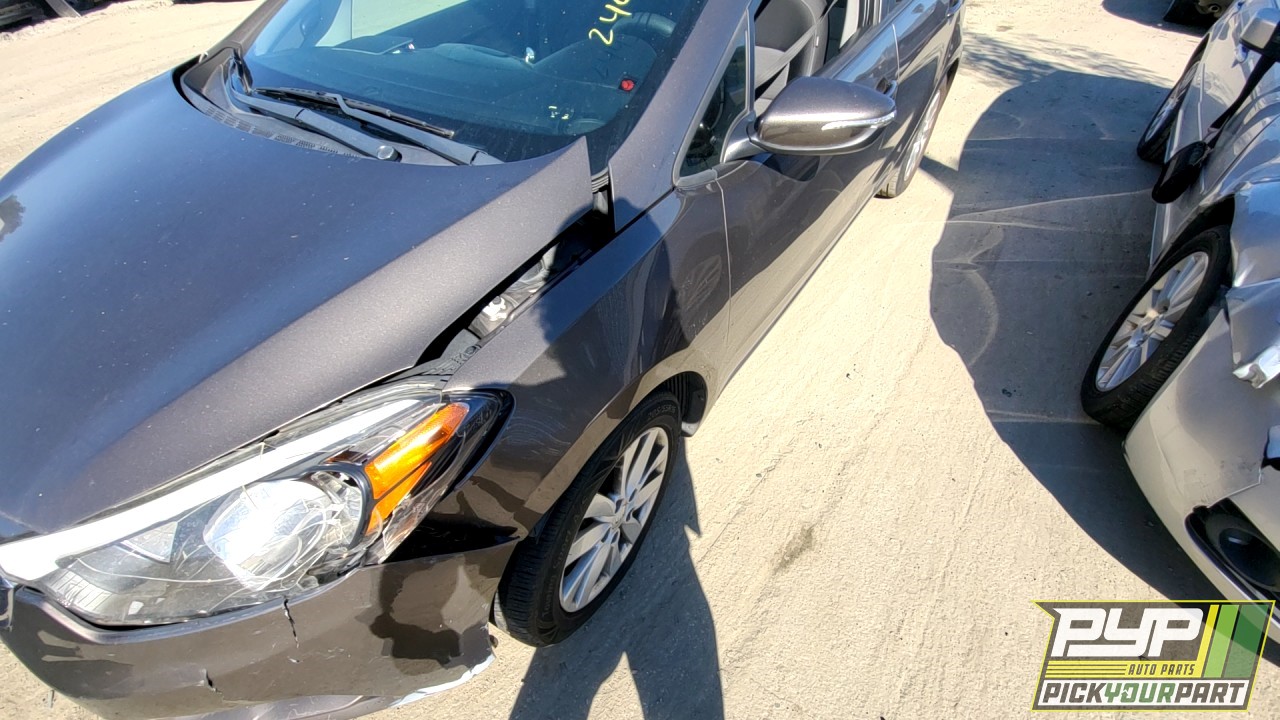 2014 KIA FORTE partes disponibles