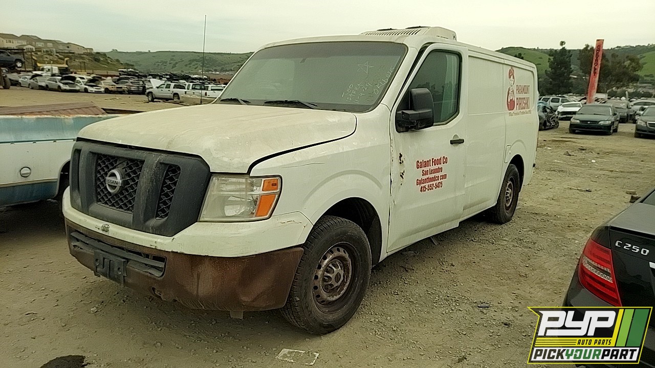 2017 NISSAN NV2500 partes disponibles