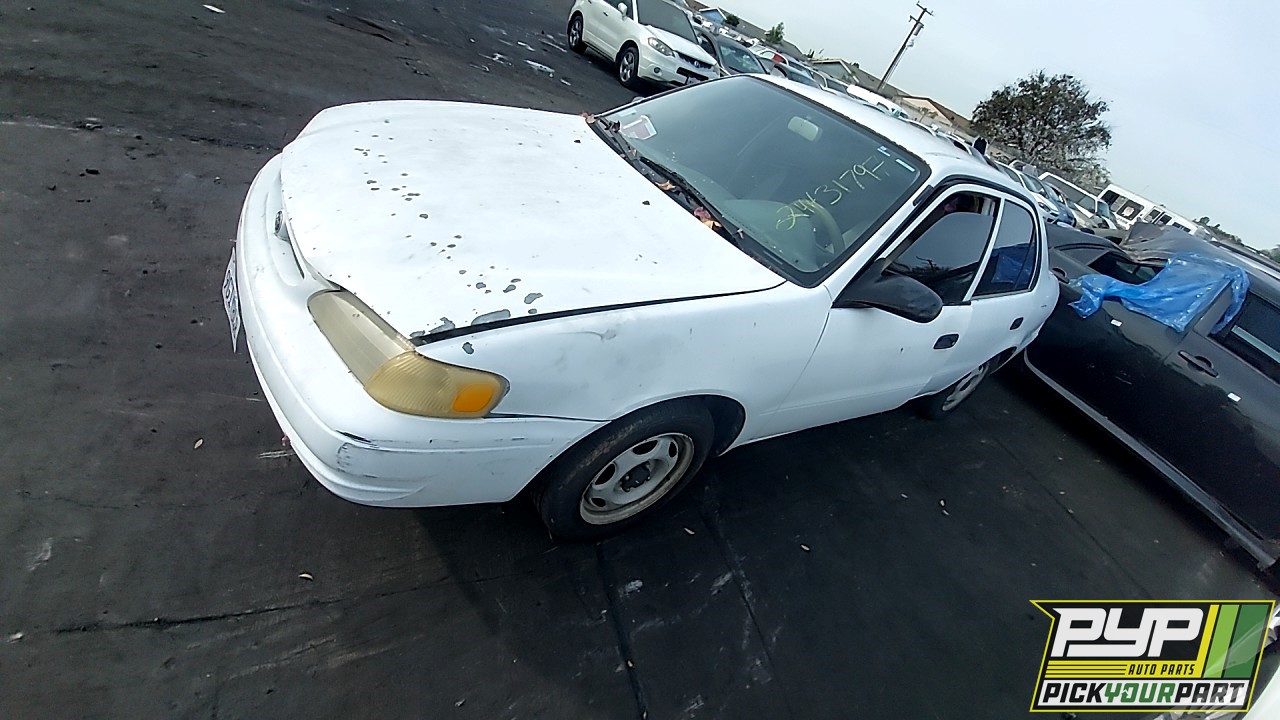 2000 TOYOTA COROLLA partes disponibles