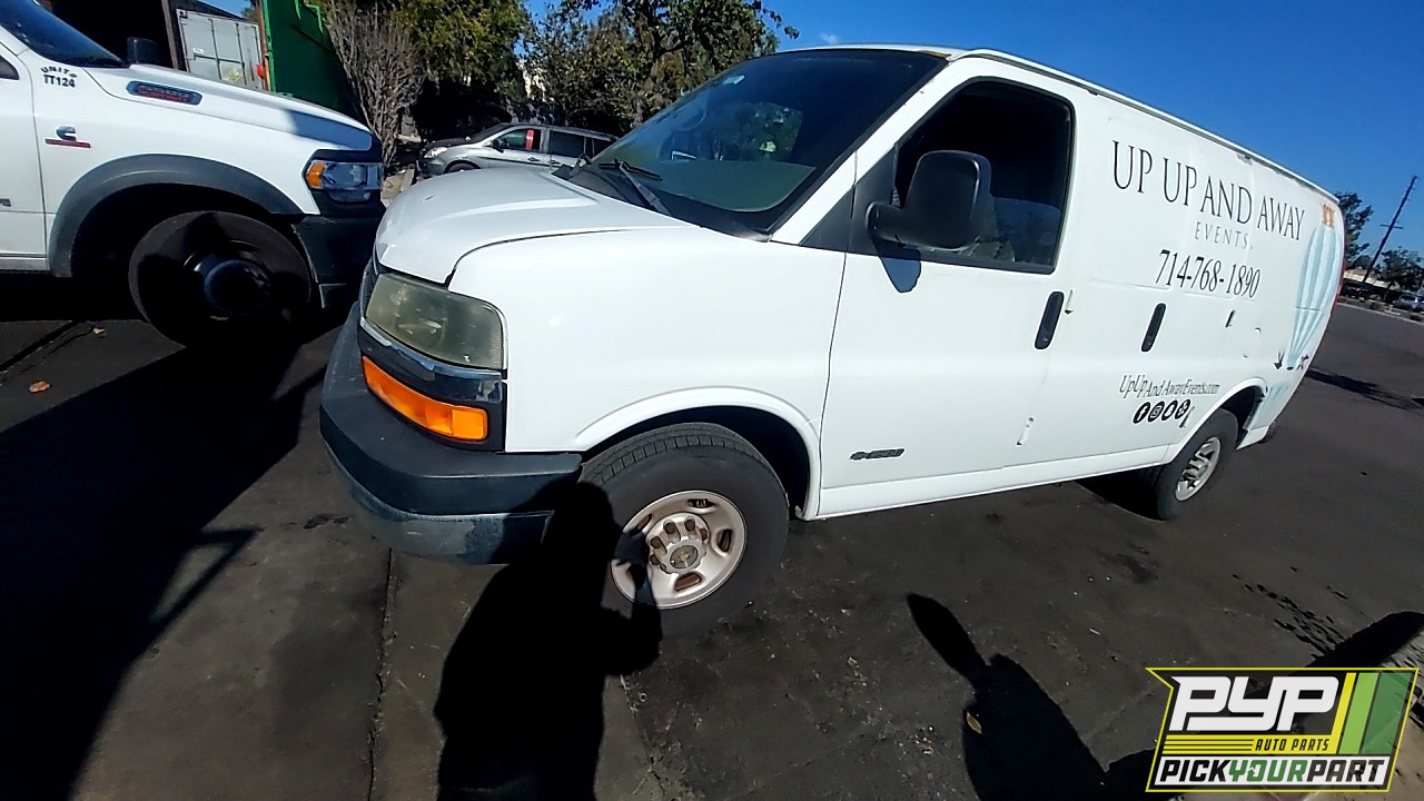 2005 CHEVROLET EXPRESS 3500 available for parts