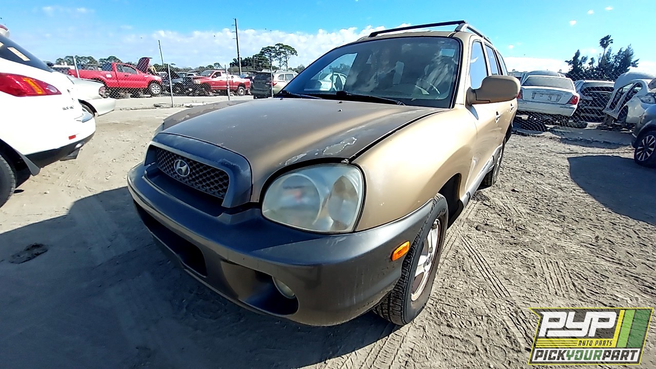 2003 HYUNDAI SANTA FE available for parts