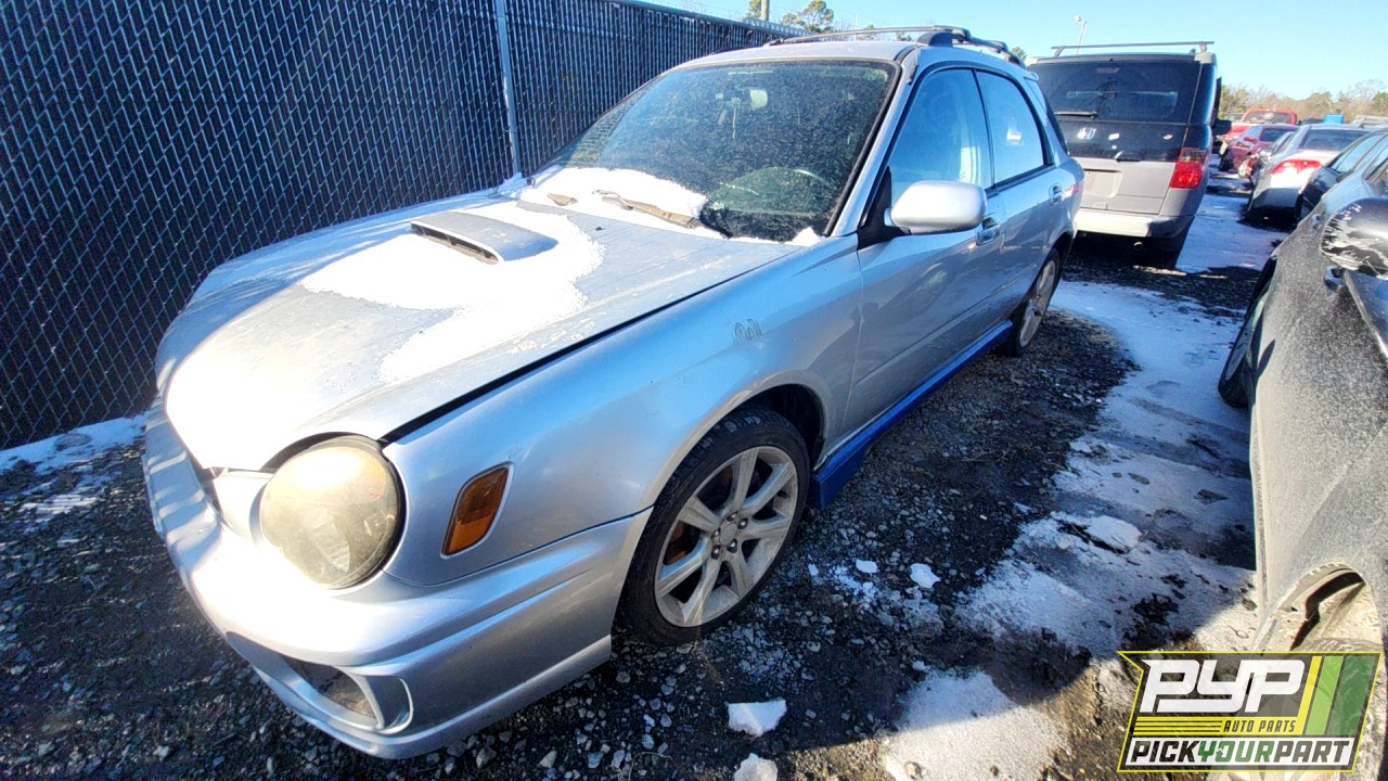 2002 SUBARU IMPREZA partes disponibles