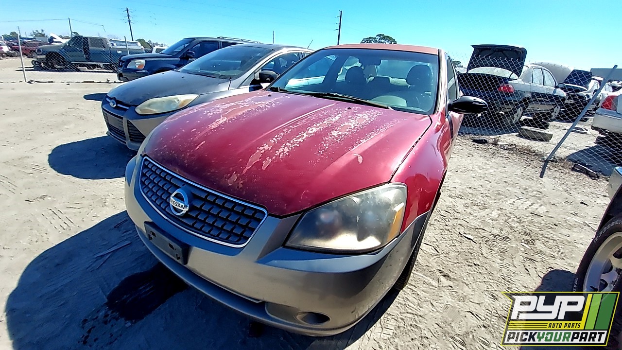 2006 NISSAN ALTIMA partes disponibles