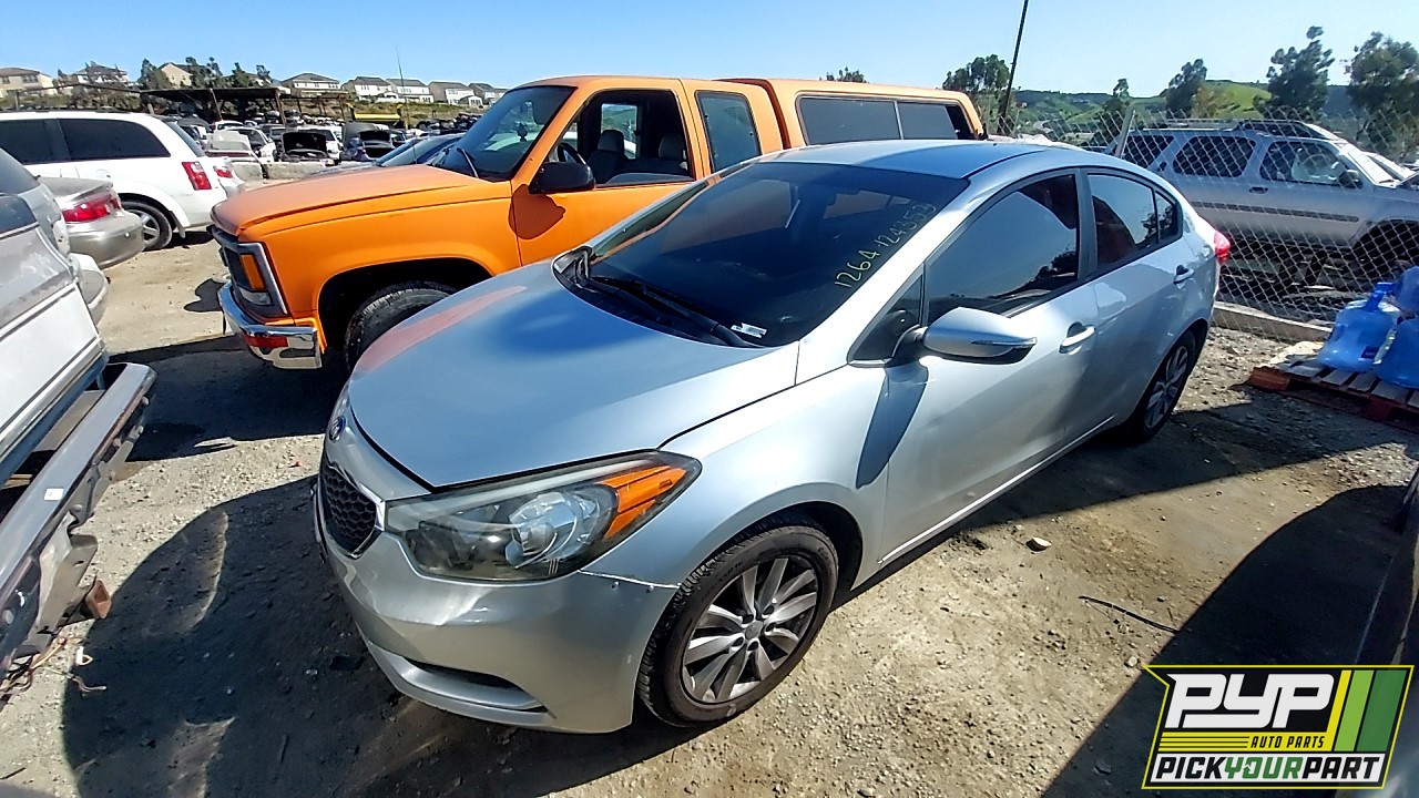 2014 KIA FORTE available for parts