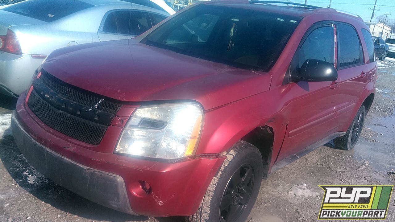 2005 CHEVROLET EQUINOX partes disponibles