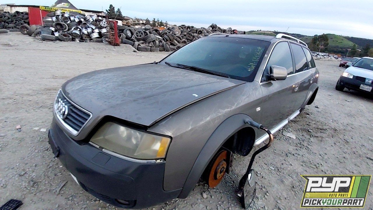 2003 AUDI ALLROAD QUATTRO partes disponibles