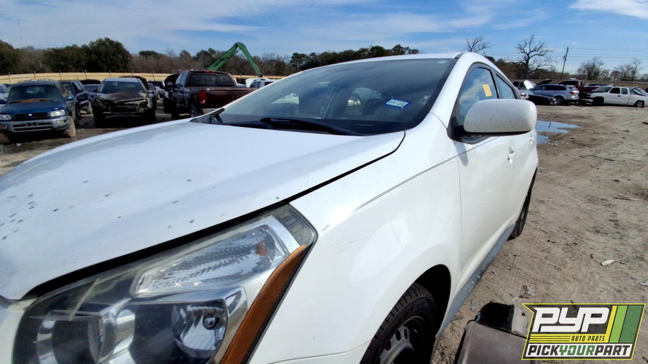 2009 PONTIAC VIBE partes disponibles