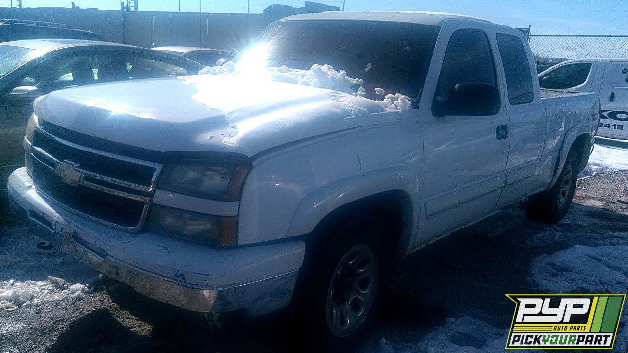 2007 CHEVROLET SILVERADO 1500 CLASSIC partes disponibles