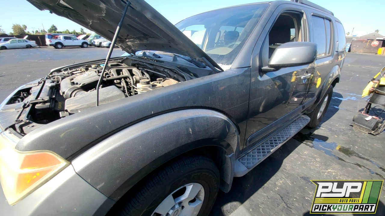 2005 NISSAN PATHFINDER partes disponibles