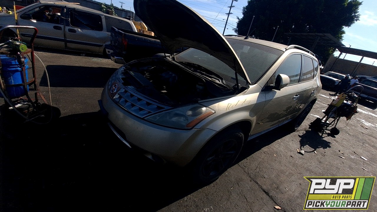2006 NISSAN MURANO partes disponibles