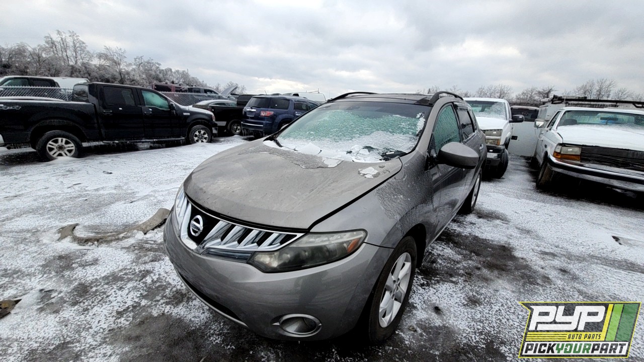 2010 NISSAN MURANO partes disponibles