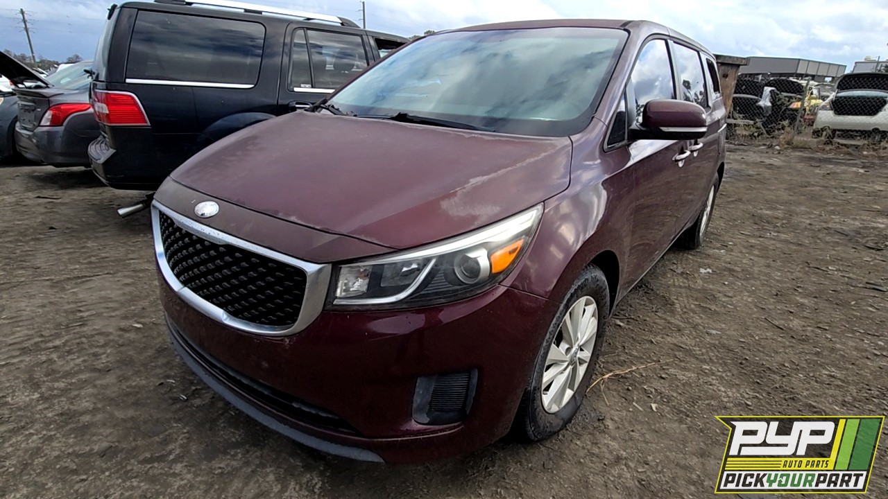 2017 KIA SEDONA partes disponibles