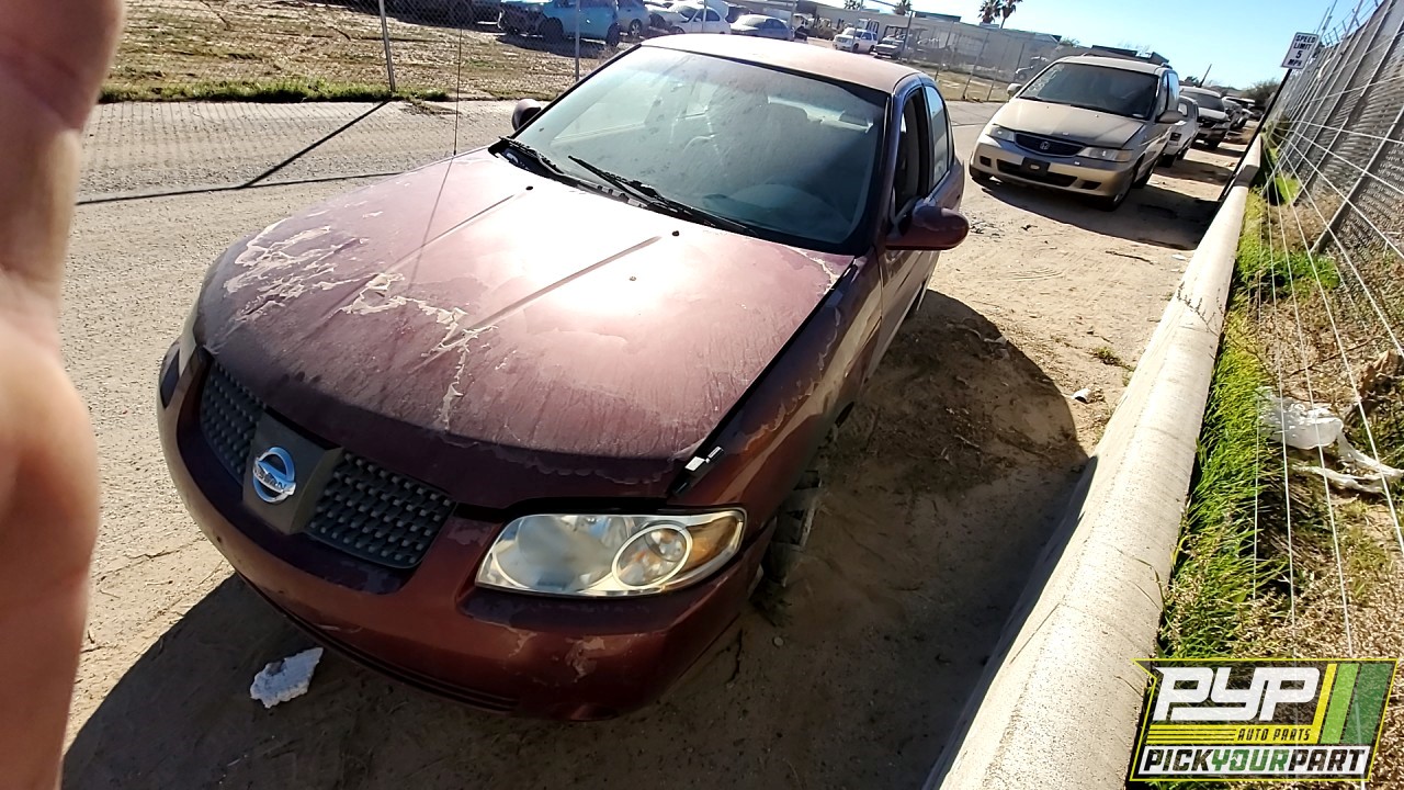2004 NISSAN SENTRA available for parts