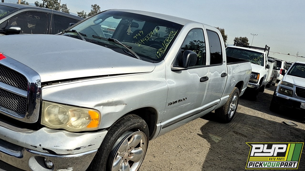 2002 DODGE RAM 1500 available for parts