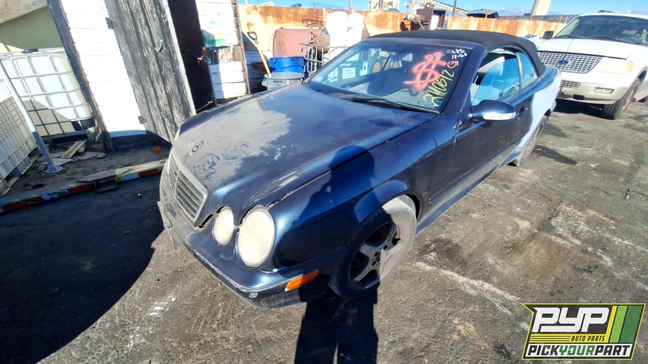 2003 MERCEDES-BENZ CLK430 partes disponibles