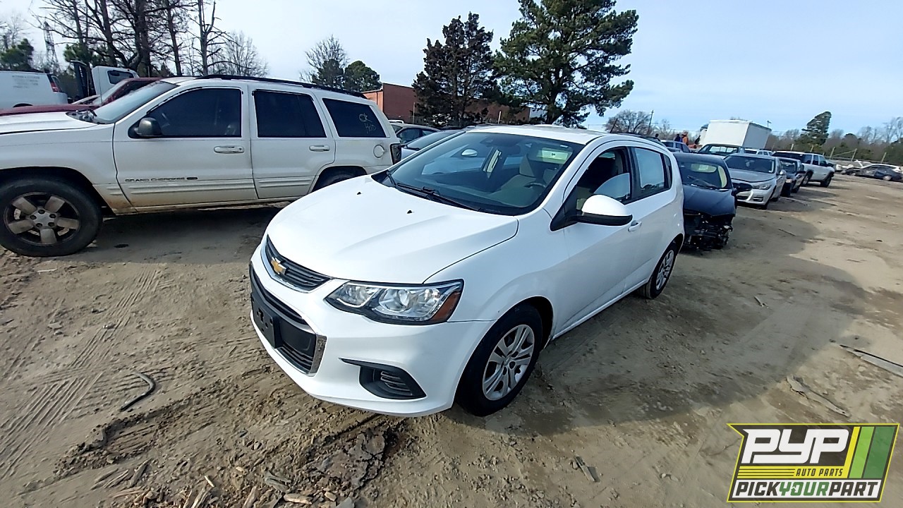 2019 CHEVROLET SONIC partes disponibles